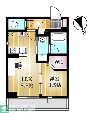 Concord Bentenの物件間取画像